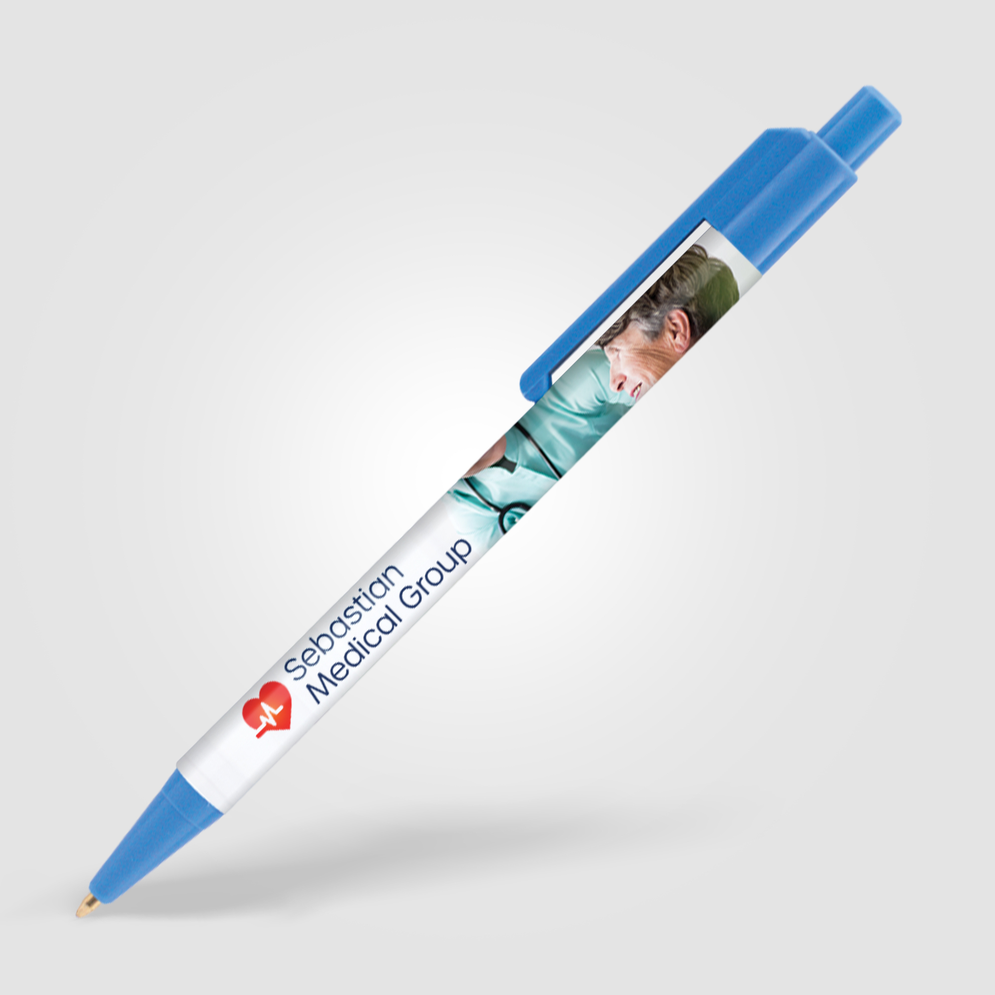 Stylo promotionnel Astaire Classique Bleu clair